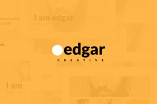 Edgar Creative: A Modern Minimal Sketch Theme Built for Practical Design Work