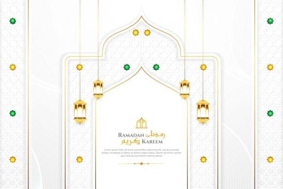 Luxury White Greeting Background for Elegant Design
