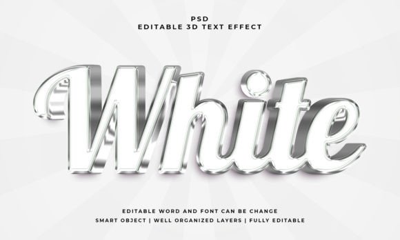 Mastering the White 3D Editable PSD Text Effect for Modern Design Workflows