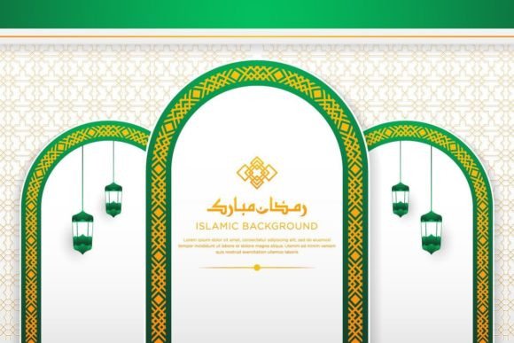 Orange Elegant Ramadan Background: A Versatile Design Resource for Modern Creatives