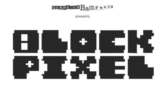SVG Font Bundle Block Pixel: A Versatile Digital Toolkit for Creatives