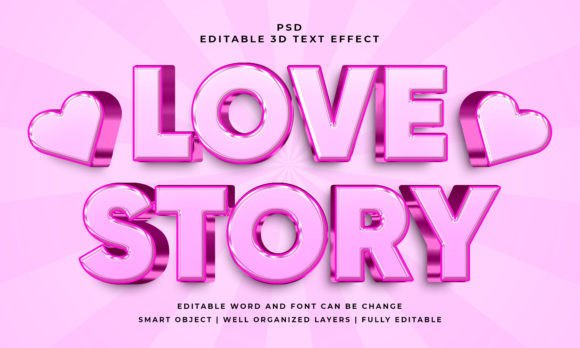 Why Love Story 3D Editable PSD Text Effect Is Reshaping How Creators Craft Visual Narratives